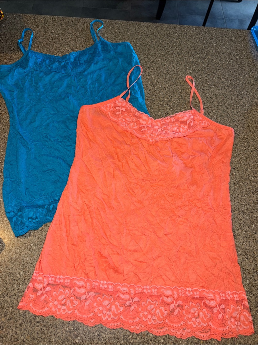 Maurices y2k Lace-Trim Layering Camisoles